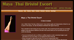Desktop Screenshot of mayaofbristol.co.uk