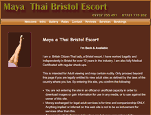Tablet Screenshot of mayaofbristol.co.uk